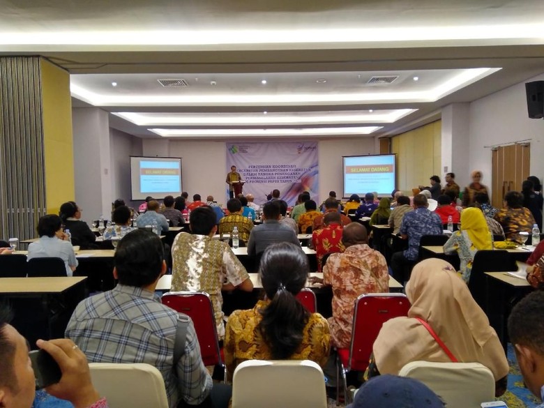 Rapat soal KLB Asmat, Menkes Kumpulkan Kadis Kesehatan Se-Papua Rapat soal KLB Asmat, Menkes Kumpulkan Kadis Kesehatan Se-Papua