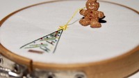Sosok gingerbread man juga pernah dibuat ipnot. Unggahan foto-foto karyanya bisa dilihat di akun ipnot di Instagram. Foto: ipnot