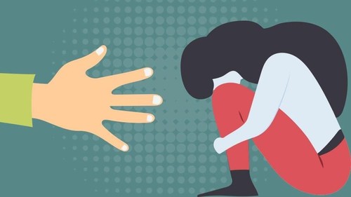 Ilustrasi pasien wanita dilecehkan perawat pria di National Hospital Surabaya (Ilustrator: MINDRA PURNOMO/detikcom)