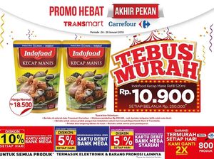 Tebus Murah Kecap Manis di Akhir Pekan Transmart Carrefour