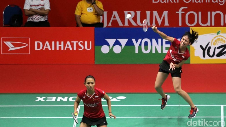 Hendra/Ahsan dan Della/Rizki Melaju, Hafiz/Gloria Tersingkir Hendra/Ahsan dan Della/Rizki Melaju, Hafiz/Gloria Tersingkir
