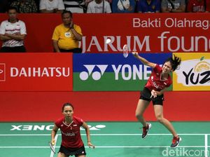 Hendra/Ahsan dan Della/Rizki Melaju, Hafiz/Gloria Tersingkir