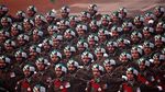 Parade Tank hingga Daredevil yang Disaksikan Jokowi di India
