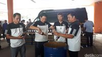 Pemusnahan miras oleh Bea Cukai Bandara Soekarno Hatta