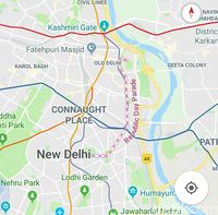 Rute Republic Day di India