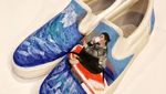 Keren! Sepatu Lukis Susi yang Viral