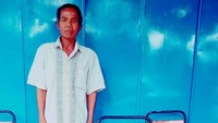 Sunardi menceritakan, dia memiliki kursi tersebut sejak 1995 saat usahanya berdiri. Dia memperoleh kursi tersebut dari seorang pengusaha mebel asal Ponorogo yang bernama Abdullah. (Dok Sunardi-Sekar Tanjung Kismantoro).