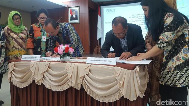 Cegah Kasus Diskriminasi, Kementerian PPPA dan Peradi Teken MoU 