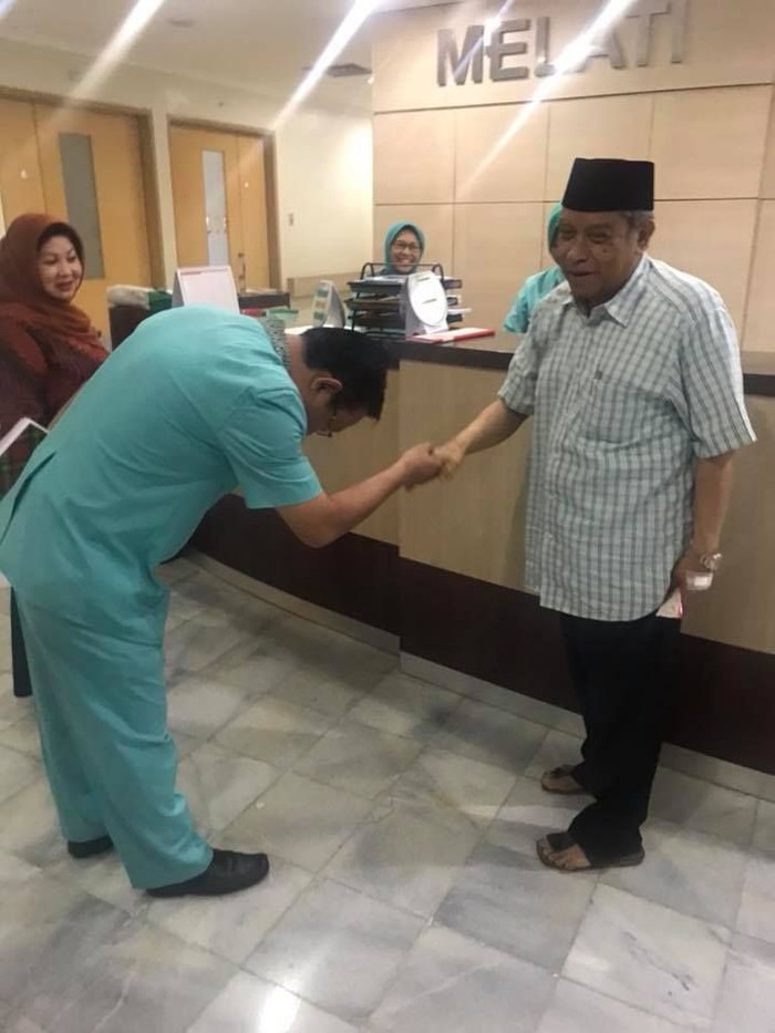 Sempat Dirawat karena Capek, KH Said Aqil Pulang dari RS