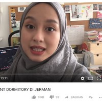Video room tour apartemen Gita Savitri di Jerman menjadi salah satu video dengan penonton terbanyak. Segmen room tour memang hits di kalangan Youtuber. Foto: Instagram