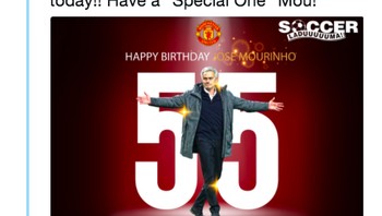 Ucapan ultah buat Mou kembali didengungkan netizen. Foto: istimewa