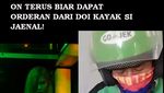 Berasa Romantis, Nih Pose Si Seksi DJ Butterfly Naik Go-Jek