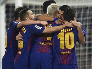 Barca Masih di Jalur Treble
