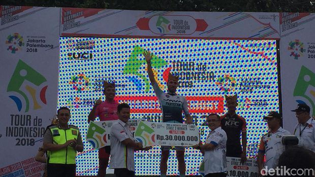 Pebalap Yunani Juara Etape 3, Projo dan Imam Naik Podium
