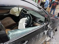 Diduga Mengantuk, Santri Garut Kecelakaan di Sukabumi