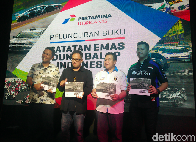Pertamina Luncurkan Buku Sejarah Balap Indonesia Foto: Khairul Imam Ghozali Pertamina Luncurkan Buku Sejarah Balap Indonesia Foto: Khairul Imam Ghozali