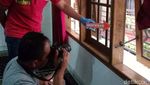 Foto: Bercak Darah di TKP KH Umar Basri Dianiaya