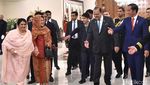 Bergandengan, Hangatnya Pertemuan Iriana dengan Ibu Negara Pakistan