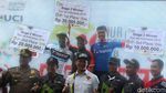 Abdul Gani Tercepat di Etape Kedua Tour de Indonesia 2018