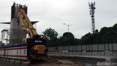 Begini Penampakan Pembangunan Tol Jakarta-Cikampek Layang
