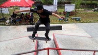 Animo masyarakat terhadap olahraga skateboard ini cukup tinggi.