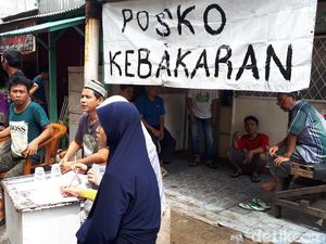 Korban Kebakaran di Tamansari Dirikan Posko, Data Rumah yang Hangus