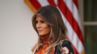 Foto: 12 Gaya Melania Trump yang Tidak America First