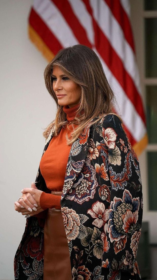Melania Trump.