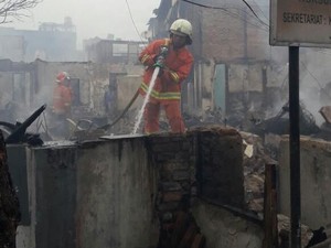 Kebakaran di Tamansari, Lebih dari 2.000 Orang Mengungsi