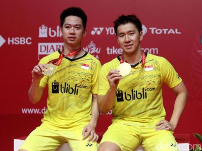 Kevin/Marcus Juara Ganda Putra Indonesia Masters 2018