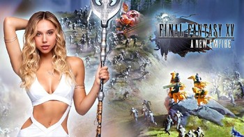 Selain sebagai model, Alexis juga mengaku sangat menggemari game. Foto: dok. Final Fantasy XV