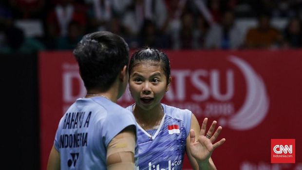 Greysia/Apriyani lolos ke semifinal China Terbuka 2018.