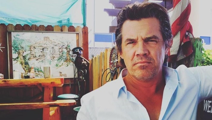 Tubuh berotot aktor Josh Brolin