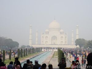 Taj Mahal Ditutup dan Gambaran Imbas Corona di India