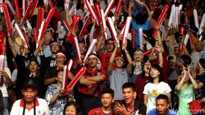 Ribuan Penonton Ramaikan Final Indonesia Masters 2018