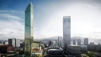 Gedung ini dinamai Taipei Sky Tower  (TST). Istimewa/Dezeen.