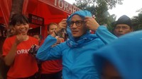 Sebelumnya di tempat yang sama, Ketua Umum OK OCE Melawai Rini Wulandari mengatakan acara ini diselenggarakan untuk memperingati 100 hari kerja Anies-Sandi. (Zunita-detikcom)