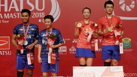 Tontowi/Liliyana harus rela jadi runner-up Indonesia Masters 2018.