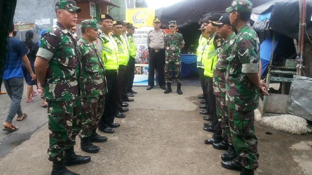 Polisi Buka Pos Barang Hilang di Lokasi Kebakaran Tamansari