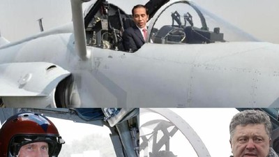 Gaya Pemimpin Dunia Naik Kendaraan Tempur: Putin sampai Jokowi