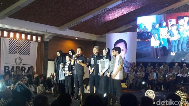Bima Arya-Dedie Silaturahmi dengan Pendukung, Akbar-AHY Hadir