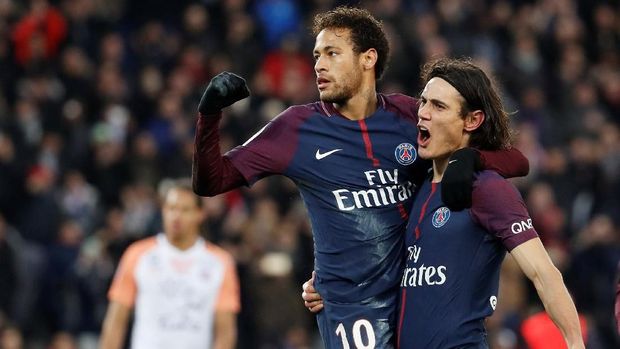 Hubungan Edinson Cavani dan Neymar sempat memburuk.