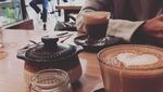 Di Sela Traveling, Nadine Chandrawinata Juga Sempat Berfoto dengan Makanan