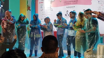 Sebelumnya Creativepreneur menyambangi kota Surabaya. Foto: detikINET/Fino Yurio Kristo