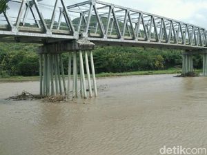 Ini Tempat Mahasiswi UNS Dilempar ke Sungai Opak Bantul