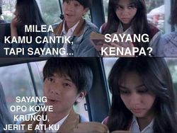 Meme Lucu Film Dilan 1990 Bertebaran