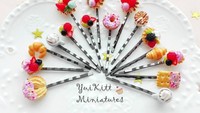Wah, jepit rambutnya simpel tapi lucu. Apalagi dipakai anak kecil, pasti menggemaskan!Foto: instagram yuikittminiatures