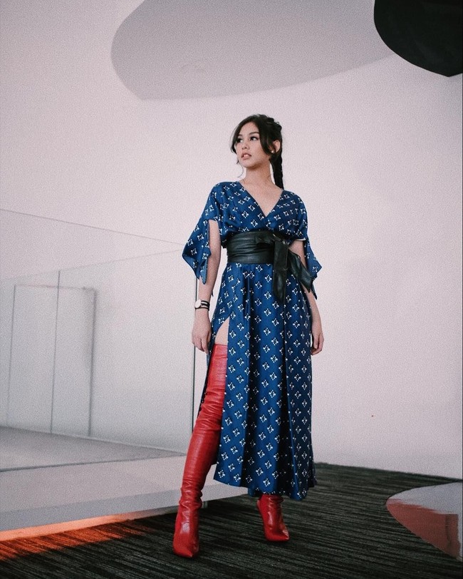 Nama Vanesha Prescilla melejit setelah diketahui memerankan Milea film Dilan 1990. Gadis 18 tahun tersebut juga merupakan adik dari Jevin Julian dan Sissy Priscillia. Foto: Instagram Vanesha Prescilla