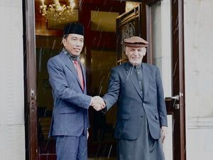 Sampaikan Duka, Jokowi: Indonesia Dukung Perdamaian di Afghanistan