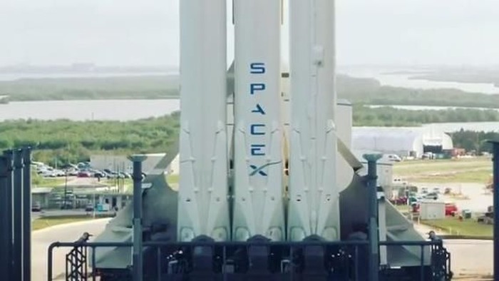 Roket SpaceX. Foto: Instagram Roket SpaceX. Foto: Instagram